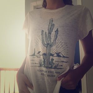 White top with cute design